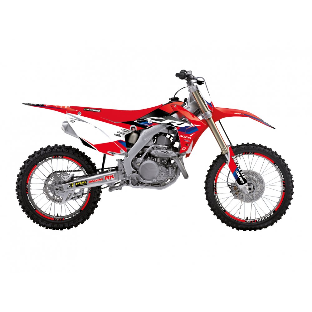 Kit de adhesivos Blackbird Racing Dream 5 Honda CRF 250R 14-17 / CRF 450R 13-16