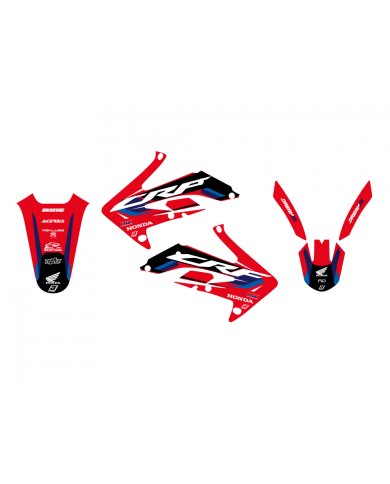 Kit de adhesivos Blackbird Racing Dream 5 Honda CRF 450R 05-08 Kit de adhesivos Blackbird Racing Dream 5 Honda CRF 450R 05-08