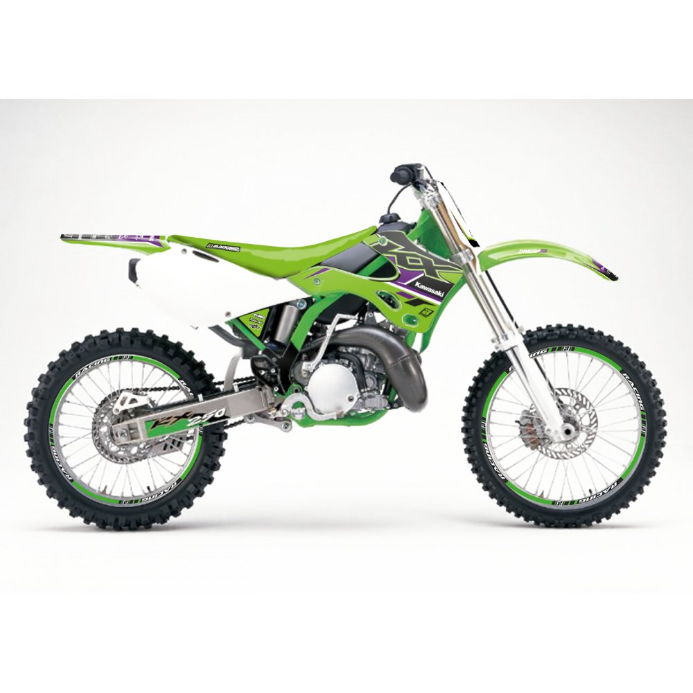 Kit de adhesivos Blackbird Racing Dream 5 Kawasaki KX 125 / KX 250 99-02