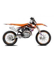 Kit de adhesivos Blackbird Racing Dream 5 Ktm SX 19-23 / SX-F 19-23 / EXC 20-23 / EXC-F 20-23