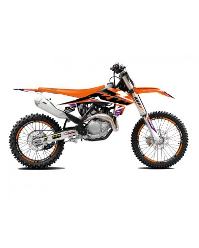 Kit de adhesivos Blackbird Racing Dream 5 Ktm SX 19-21 / SX-F 19-21