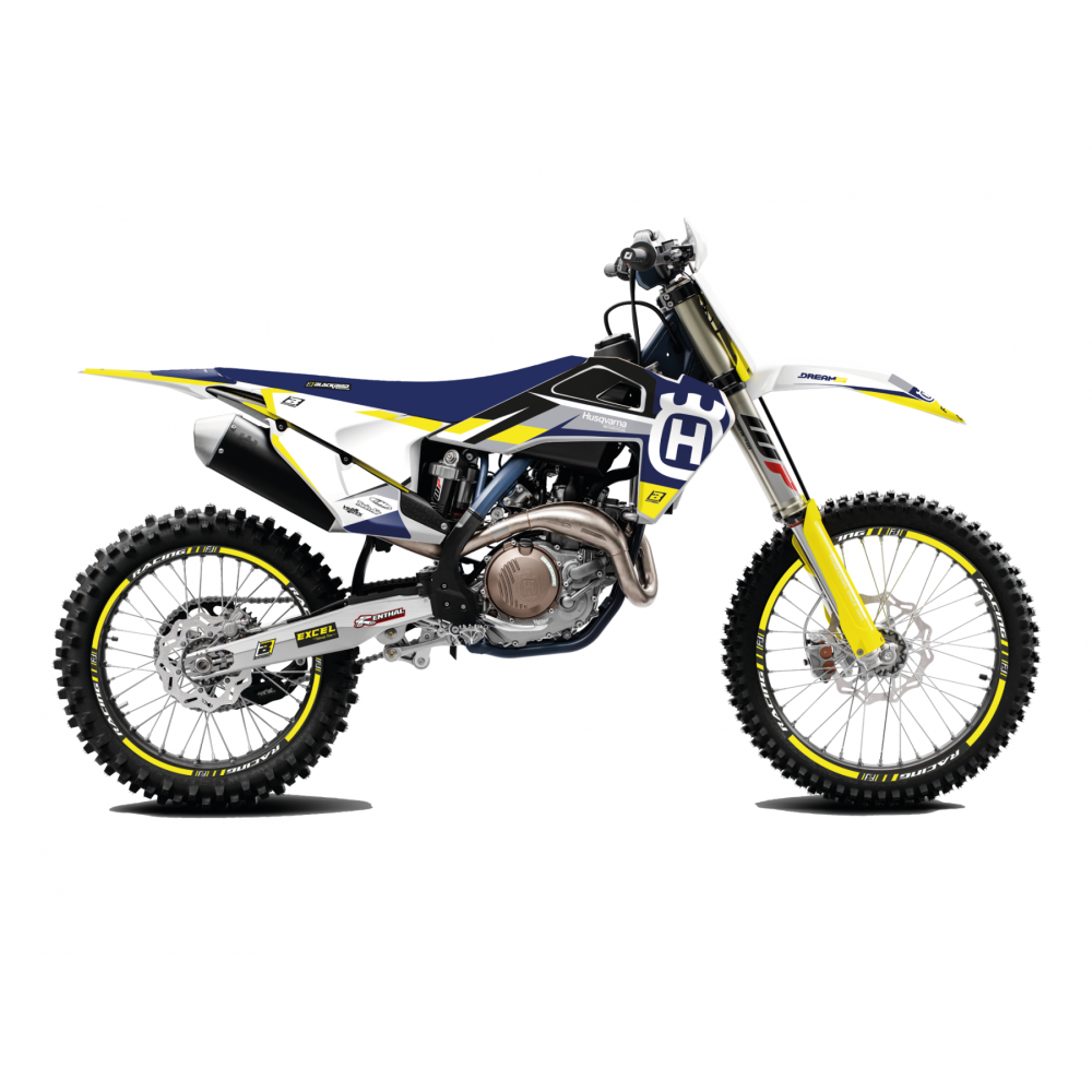 Kit de adhesivos Blackbird Racing Dream 5 Husqvarna TE-FE 20-23