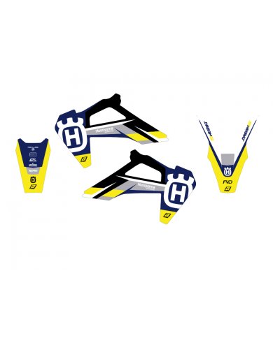 Pack plásticos + adhesivos Husqvarna TE-FE 20-21 Pack plásticos + adhesivos Husqvarna TE-FE 20-21