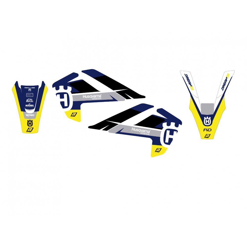Kit de adhesivos Blackbird Racing Dream 5 Husqvarna TC 85 18-24