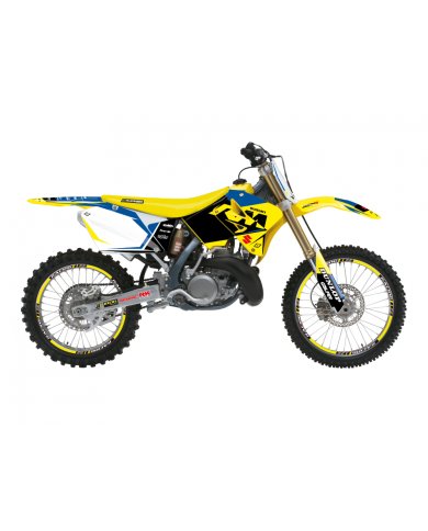 Pack plásticos + adhesivos Suzuki RM 125 / RM 250 01-09 Pack plásticos + adhesivos Suzuki RM 125 / RM 250 01-09