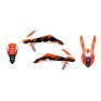 Pack plásticos + adhesivos Ktm EXC 17-19 / EXC-F 17-19