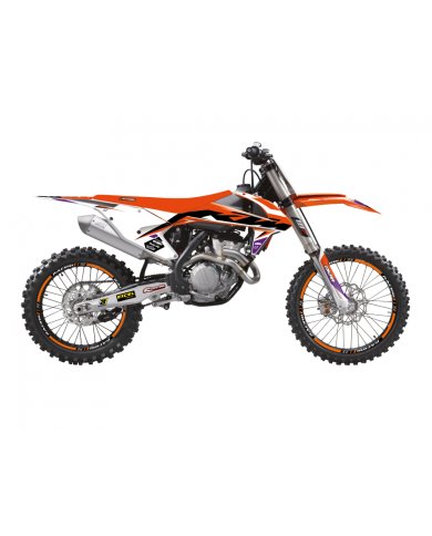 Pack plásticos + adhesivos Ktm EXC 17-19 / EXC-F 17-19