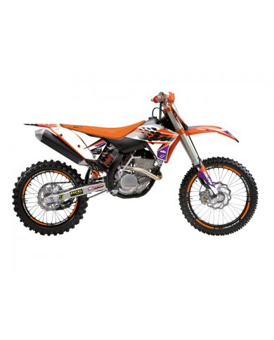 Pack plásticos + adhesivos Ktm SX 07-10 / SX-F 07-10 Pack plásticos + adhesivos Ktm SX 07-10 / SX-F 07-10