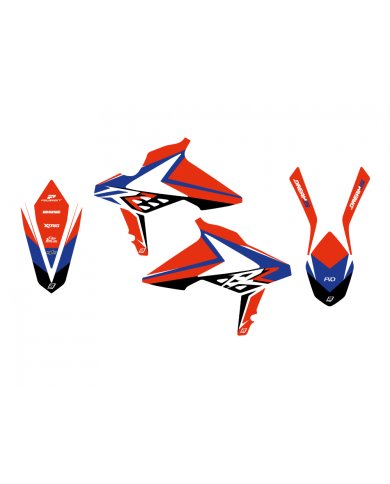 Kit de adhesivos Blackbird Racing Dream 5 Beta RR 2T / 4T 13-17 Kit de adhesivos Blackbird Racing Dream 5 Beta RR 2T / 4T 13-17