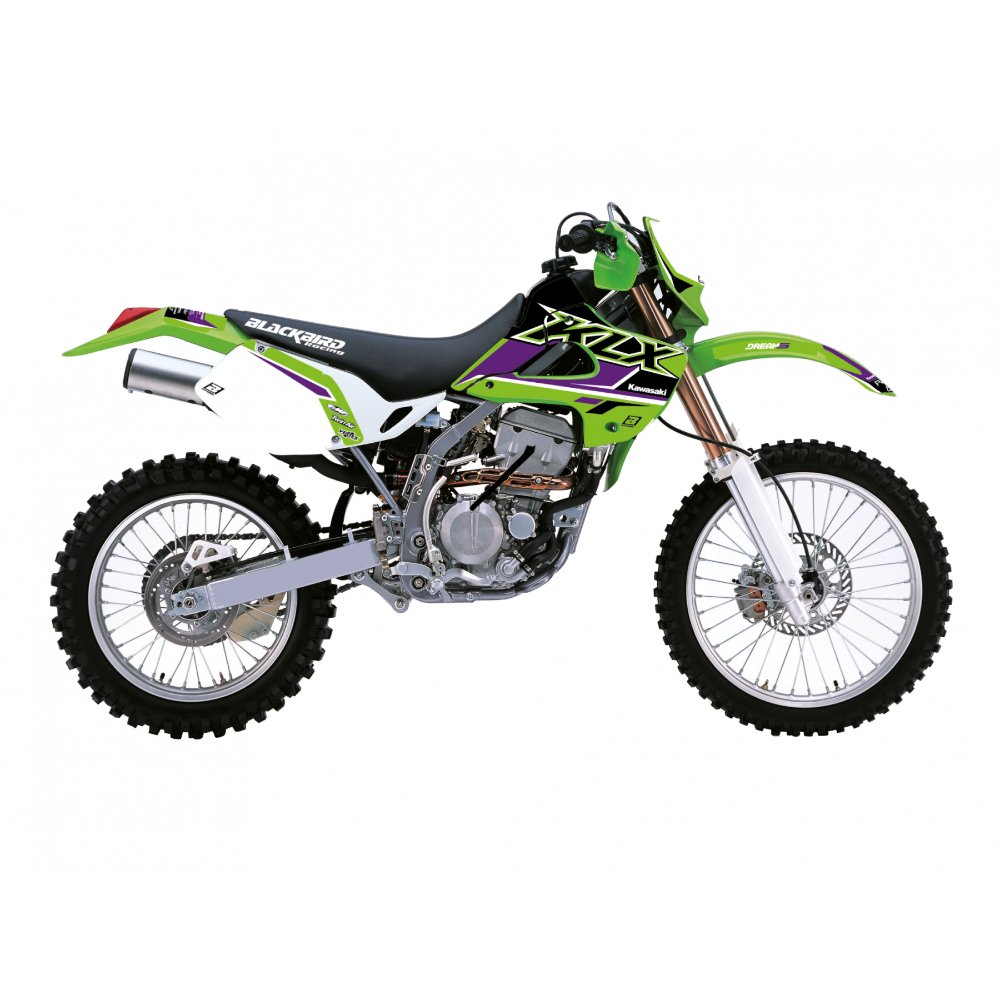 Kit de adhesivos Blackbird Racing Dream 5 Kawasaki KLX 300 97/08