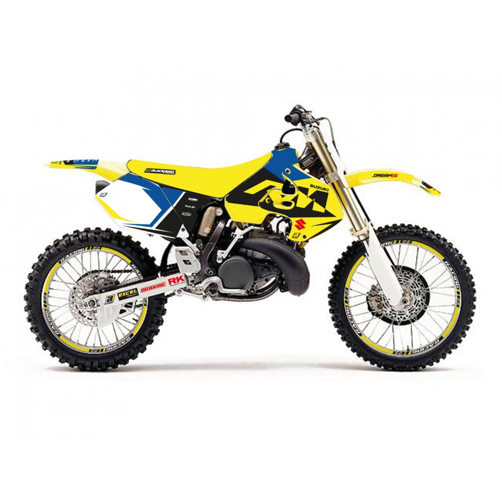 Kit de adhesivos Blackbird Racing Dream 5 Suzuki RM 125 / RM 250 96-00