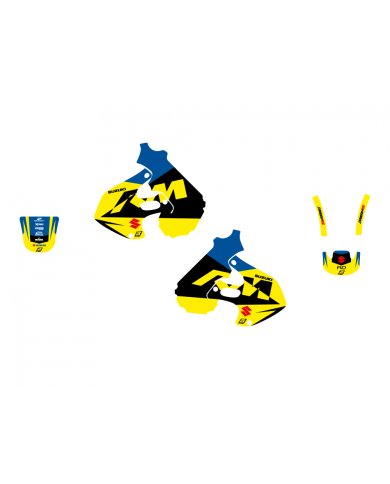 Kit de adhesivos Blackbird Racing Dream 5 Suzuki RM 125 / RM 250 96-00
