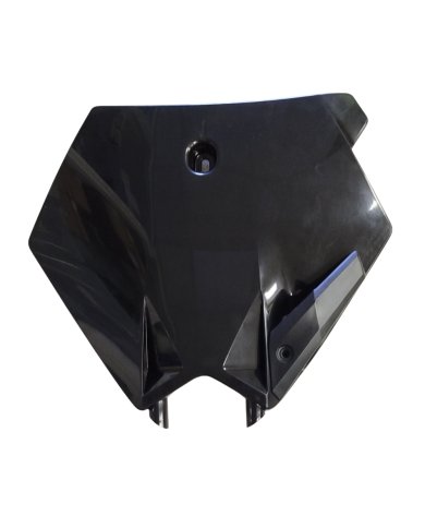 Placa frontal KTM negra Placa frontal KTM negra