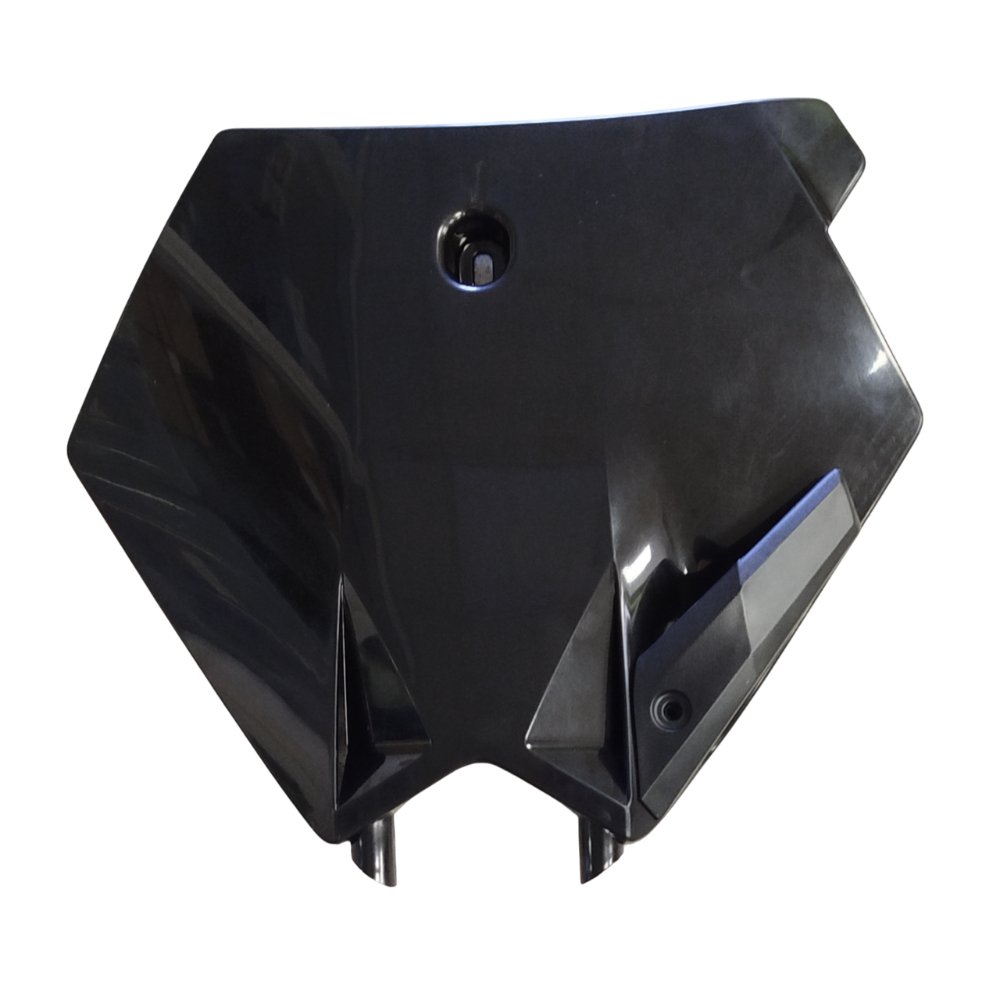 Placa frontal KTM negra
