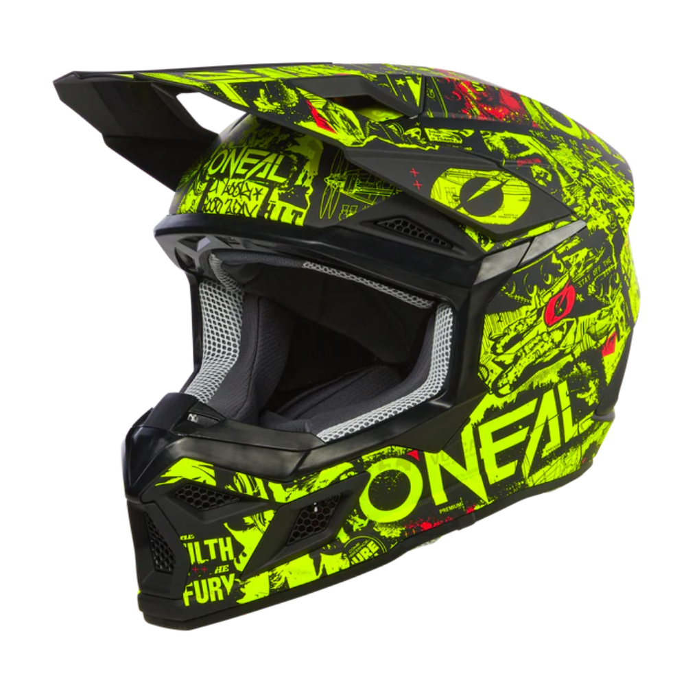 Casco niño Oneall 3SRS Attack V.25