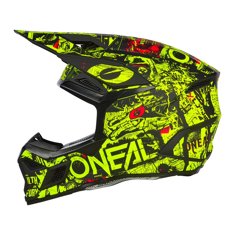 Casco niño Oneall 3SRS Attack V.25