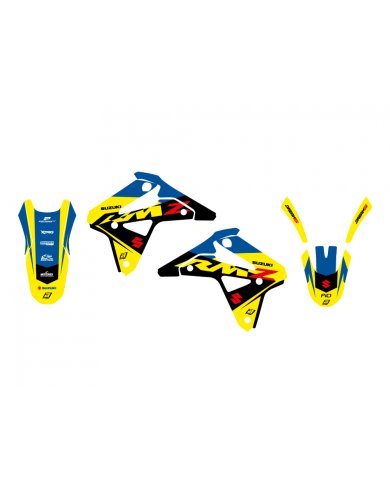 Kit de adhesivos Blackbird Racing Dream 5 Suzuki RMZ 450 05-07