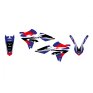 Kit de adhesivos Blackbird Racing Dream 5 Yamaha YZF 250 14-18 / YZF 450 14-17