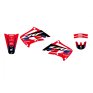 Kit de adhesivos Blackbird Racing Dream 5 Honda CRF 450R 02-04