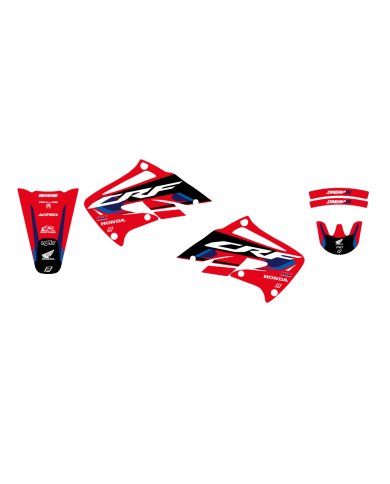 Pack plásticos + adhesivos Honda CRF 450R 02-04