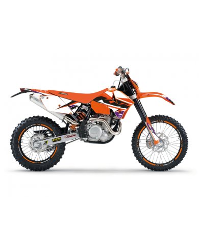 Pack plásticos + adhesivos Ktm SX 125 / SX 250 / SX-F 250 / SX-F 450 / SX-F 525 05-06