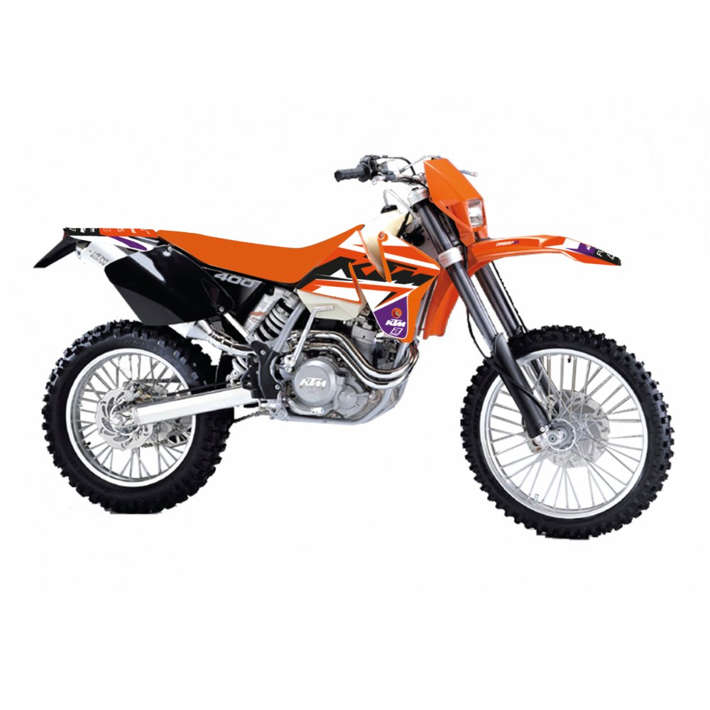 Kit de adhesivos Blackbird Racing Dream 5 KTM SX / EXC 98-00
