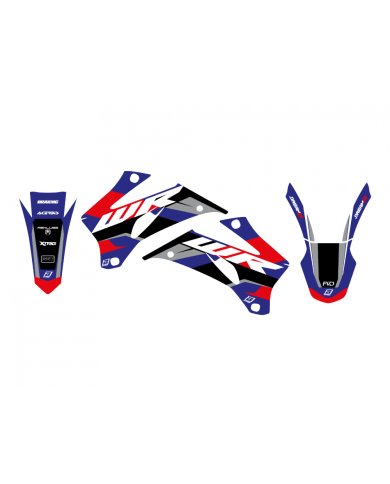 Kit de adhesivos Blackbird Racing Dream 5 Yamaha WRF 250 07-14 / WRF 450 07-11 Kit de adhesivos Blackbird Racing Dream 5 Yamaha WRF 250 07-14 / WRF 450 07-11