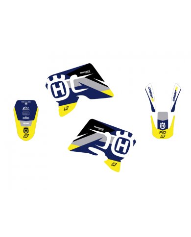 Kit de adhesivos Blackbird Racing Dream 4 Husqvarna TE-TC 2000 Kit de adhesivos Blackbird Racing Dream 4 Husqvarna TE-TC 2000