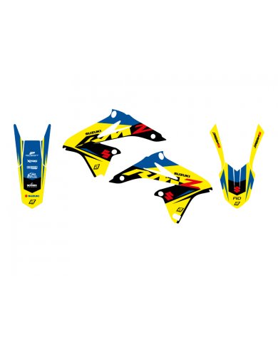 Kit de adhesivos Blackbird Racing Dream 5 Suzuki RMZ 250 10-18