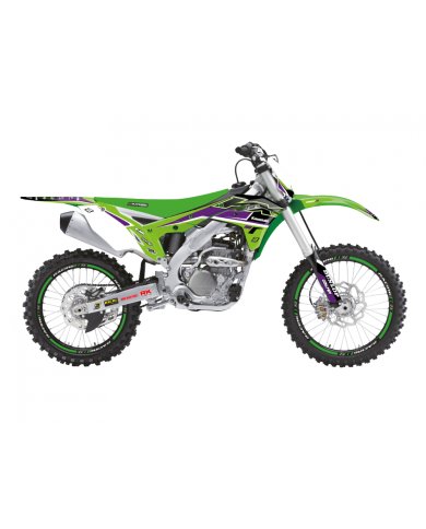 Pack plásticos + adhesivos Kawasaki KXF 250 17