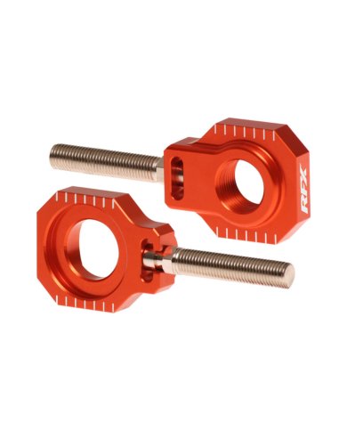 Tensores de cadena traseros RFX Pro 2 (naranja) KTM EXC 05-23 / SXF 05-12
