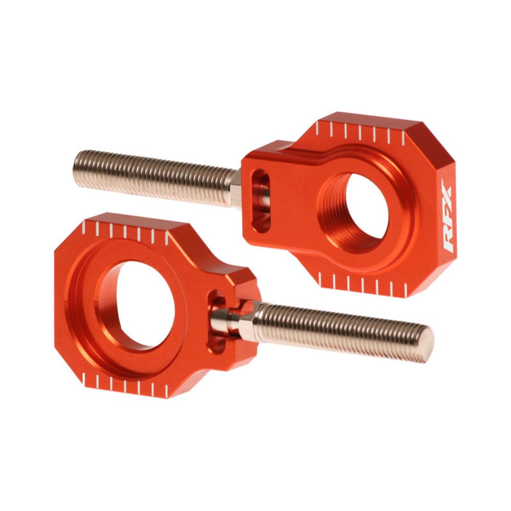 Tensores de cadena traseros RFX Pro 2 (naranja) KTM EXC 05-23 / SXF 05-12
