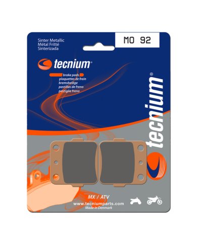 Pastillas Tecnium 007 sinterizadas