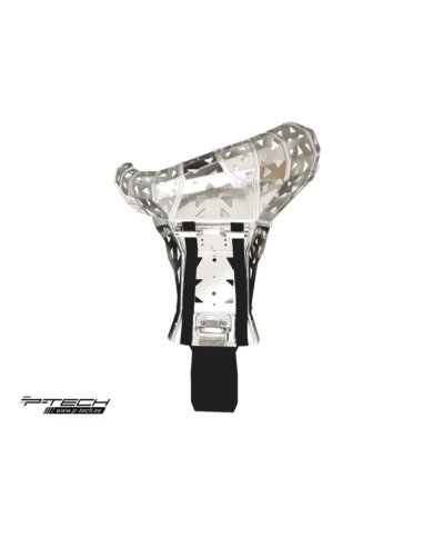 Cubrecárter enduro con protección de escape 2T KTM/Husqvarna/Gas Gas 24-25