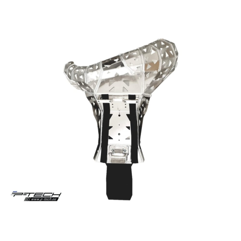 Cubrecárter enduro con protección de escape 2T KTM/Husqvarna/Gas Gas 24-25