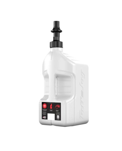 Bidón de gasolina Tuff Jug blanco 20L.