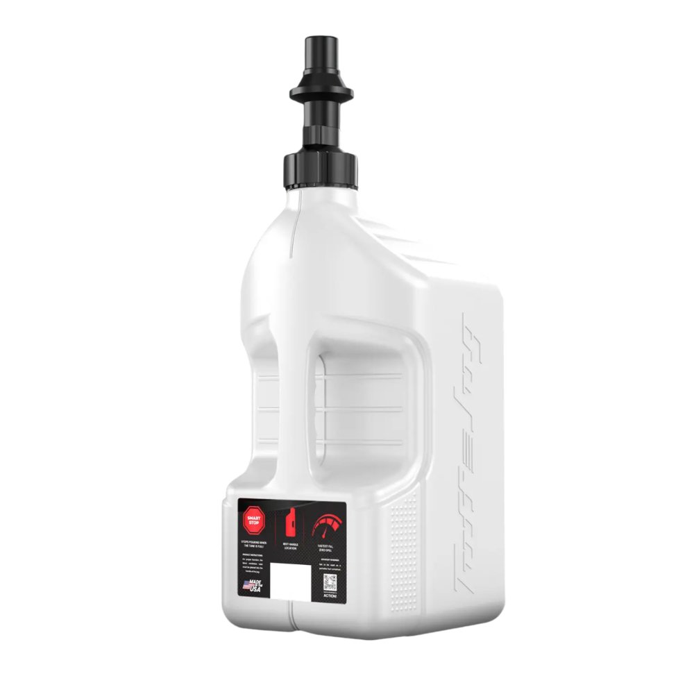 Bidón de gasolina Tuff Jug blanco 20L.