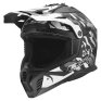 Casco LS2 MX708 Fast II Grotesk Negro Gris