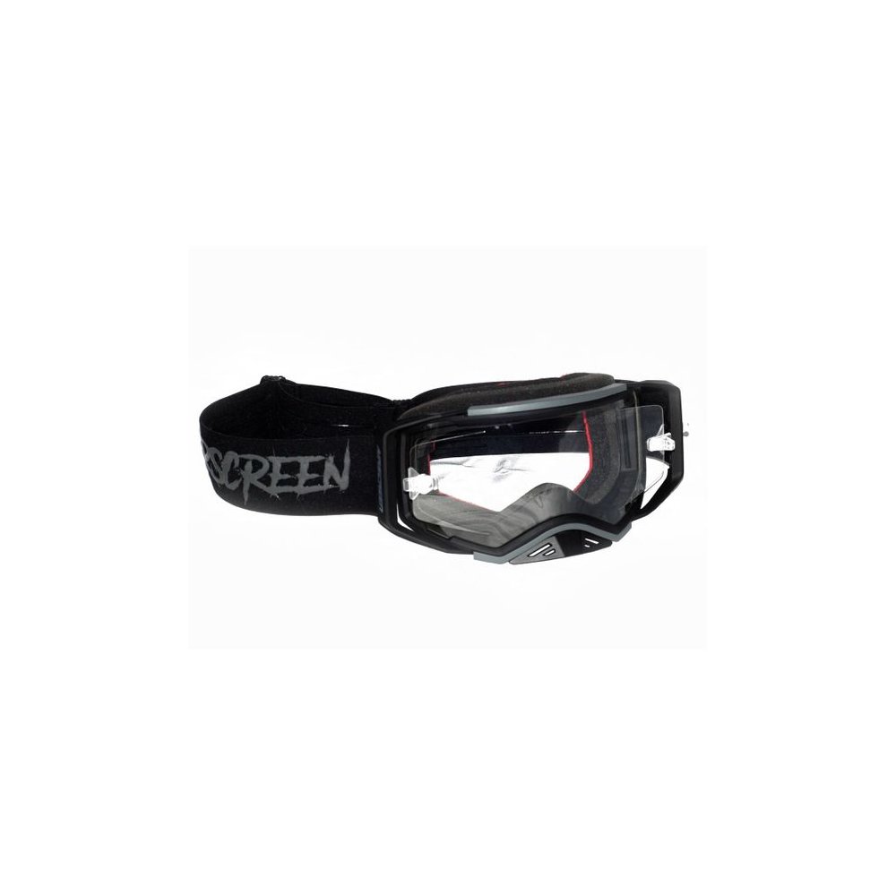 Gafas Airscreen Aero EX 04 Negra cristal con aberturas laterales Gafas Airscreen Aero EX 04 Negra cristal con aberturas laterales