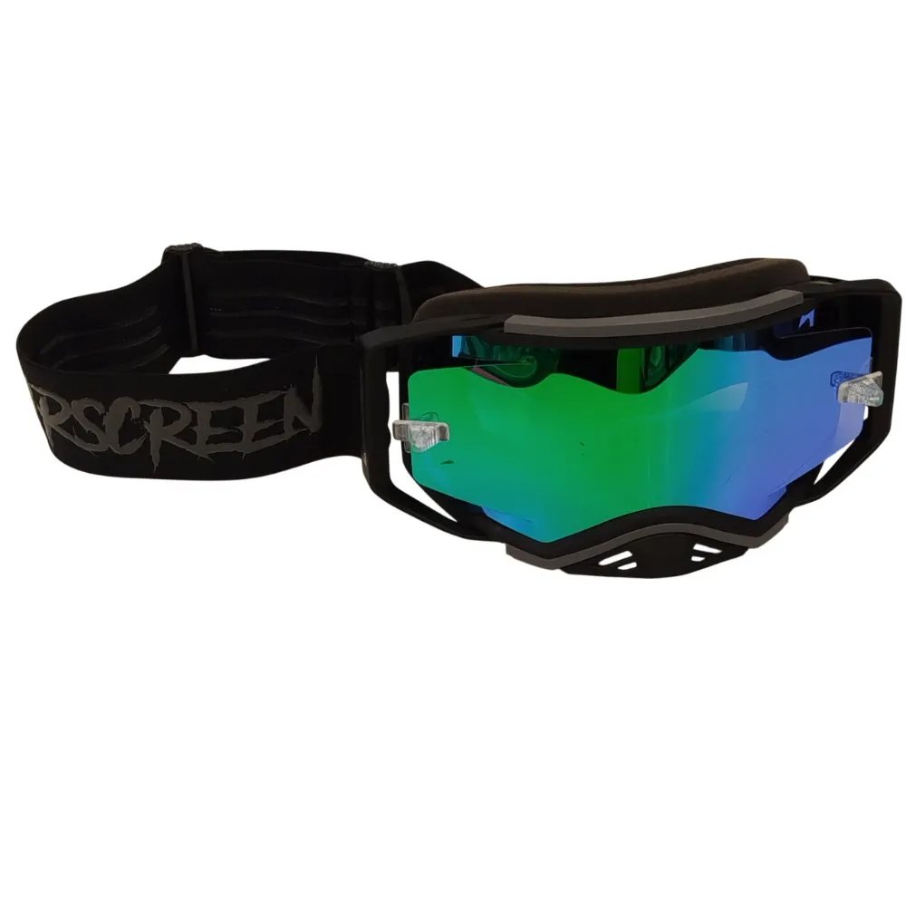 Gafas Airscreen Aero EX 04 Negra cristal con aberturas laterales