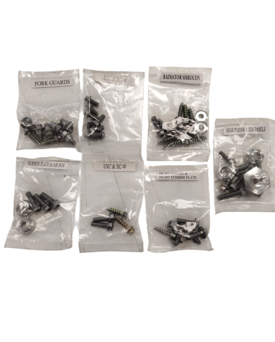 Kit de tornillería para plásticos RFX KTM/Husqvarna Kit de tornillería para plásticos RFX KTM/Husqvarna