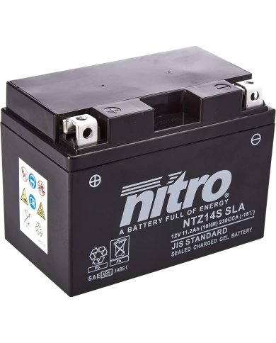 Bateria Nitro NTZ14S SLA AGM Gel