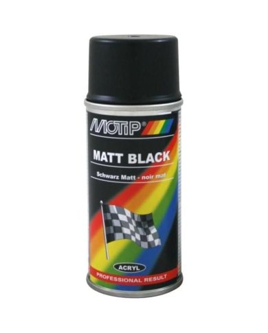 Pintura anticalórica Motip negro mate 500ml