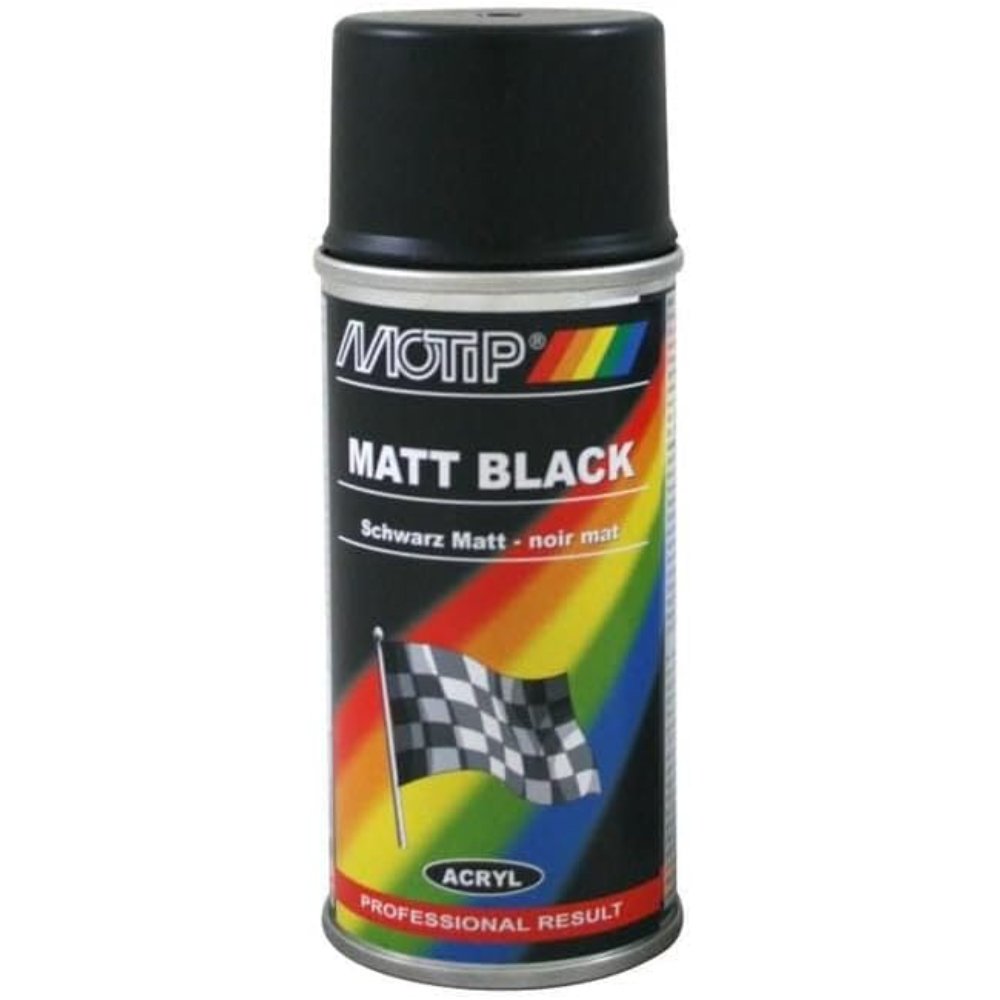 Pintura anticalórica Motip negro mate 500ml