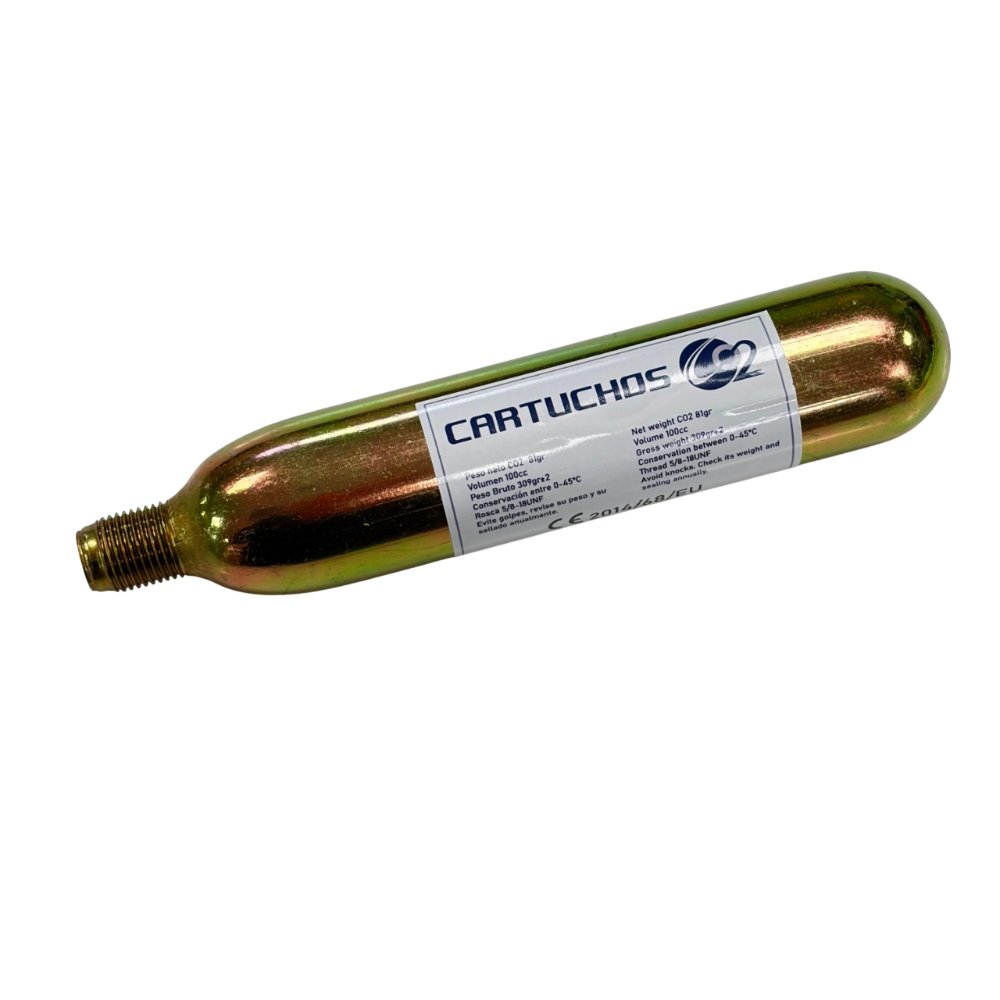 Cartucho CO2 81gr. para Airbag Aspar (para tallas 2XL-3XL)