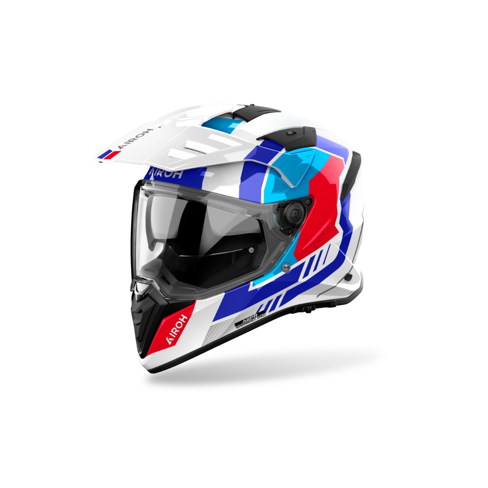 Casco Airoh Bandit Horn White Gloss