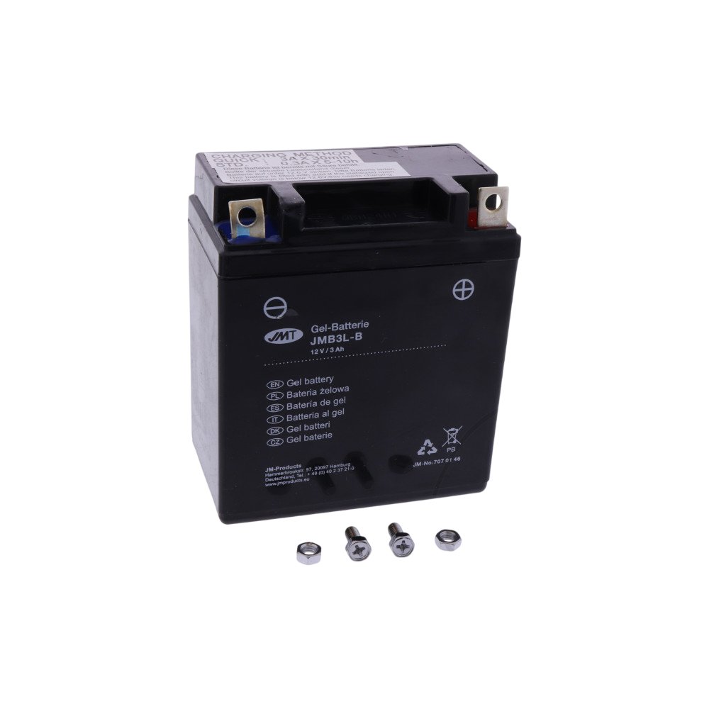 Batería moto YB3L-B Gel JMT