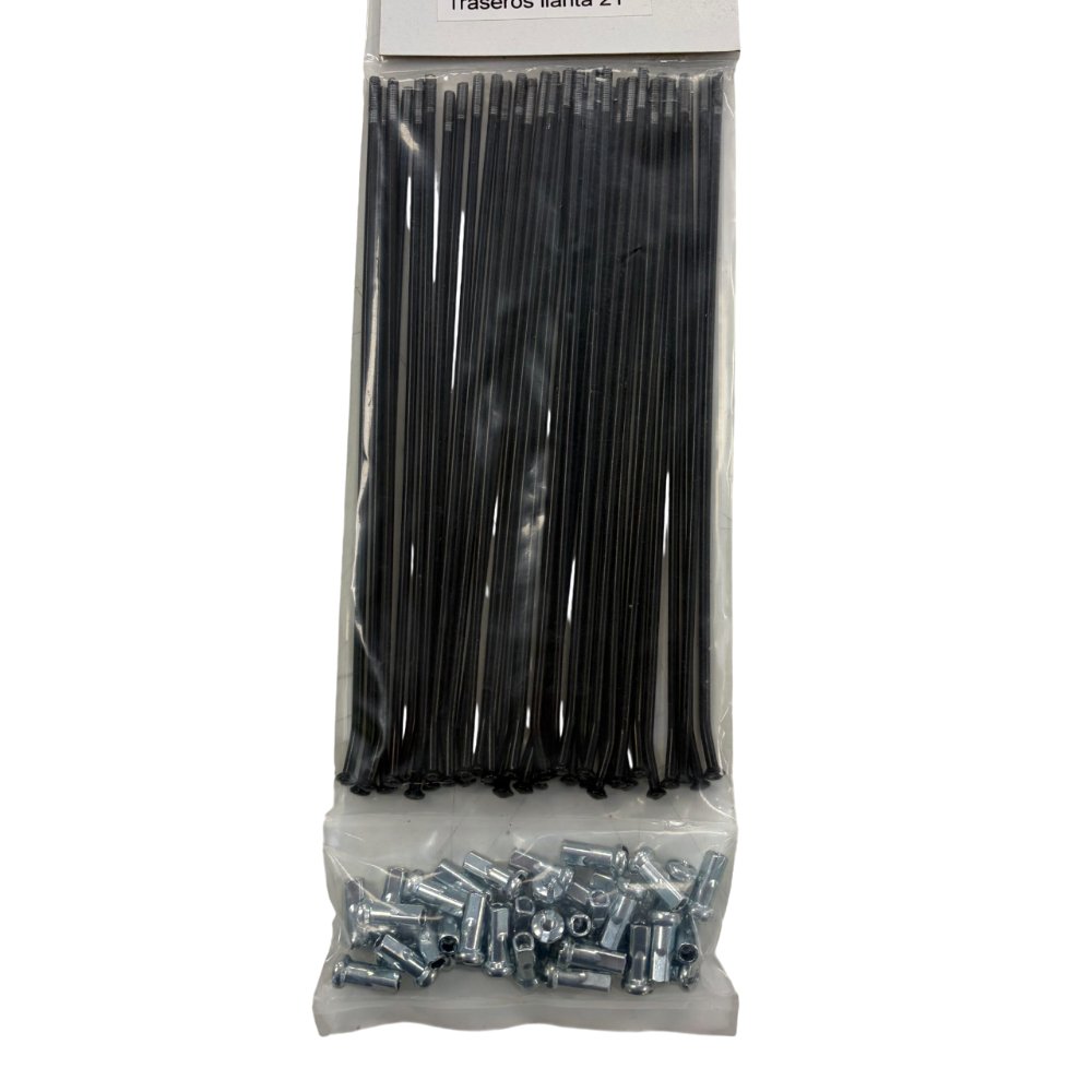 Radios rueda delantera (Negros) KTM 21"(36)