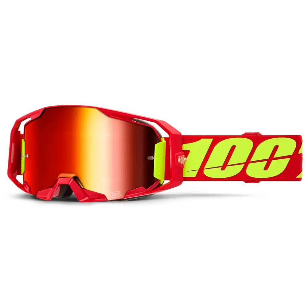 Gafas 100% Armatic rojo espejo