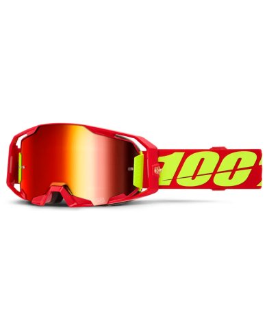 Gafas 100% Armatic rojo espejo